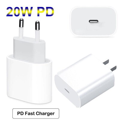 USB PD Type C 20W Fast Charger For iPhone 12 Pro XR X XS MA