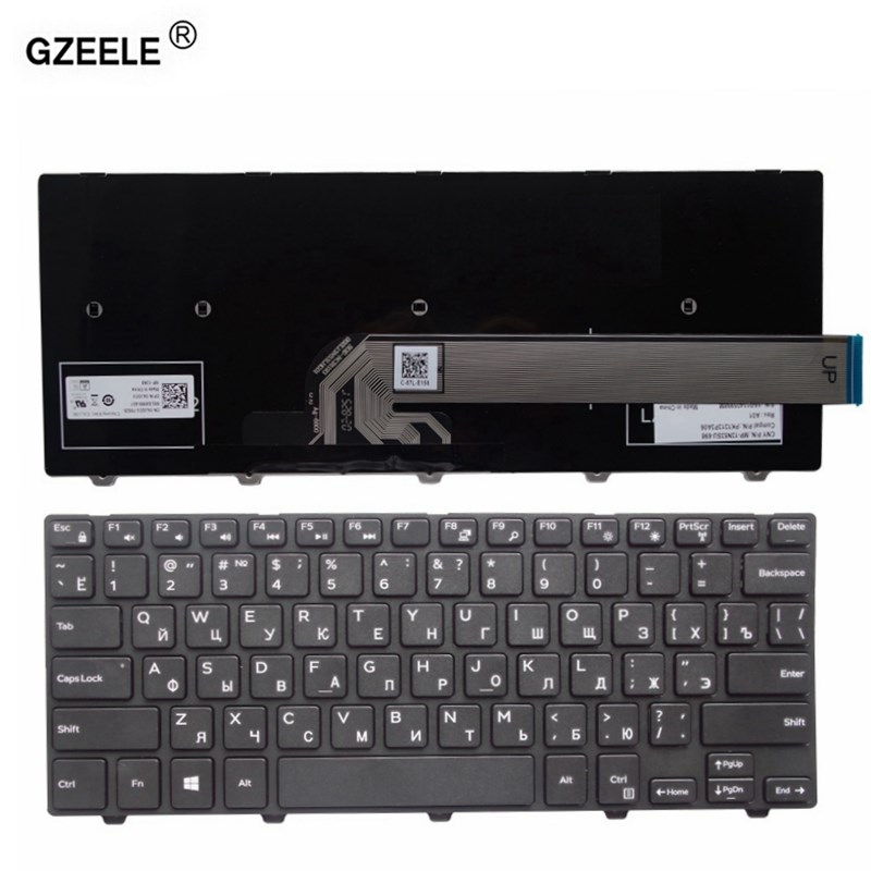 laptop keyboard for dell  vostro 14 5459 russian