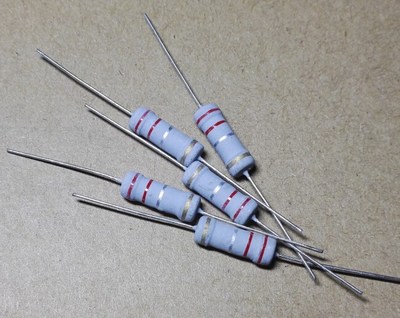 20pcs 2 WATT 2W 0.22OHM 0.22 Ohm 0.22R 0R22 5% CARBON FILM R