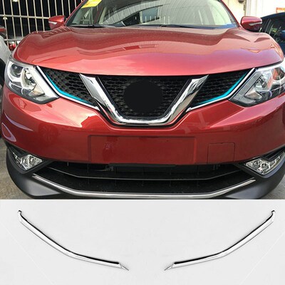 Fit  Nissan Qashqai 2014 2015 2016 2017 Chrome Front Mesh Gr