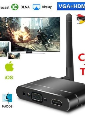 Mirascreen X6W Car Miracast Airplay Wireless HDMI + VGA + R