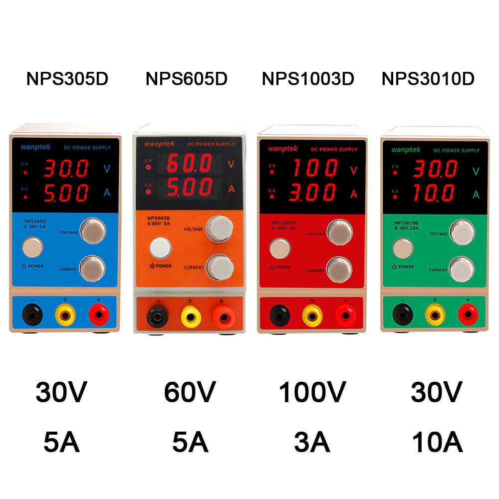 NPS 0 100V 0 10A Laboratory bench power supply three Digita