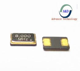 12pcs 8MHZ 5*3.2mm 5032 2Pin SMD Crystal Oscillator 8M 8.000