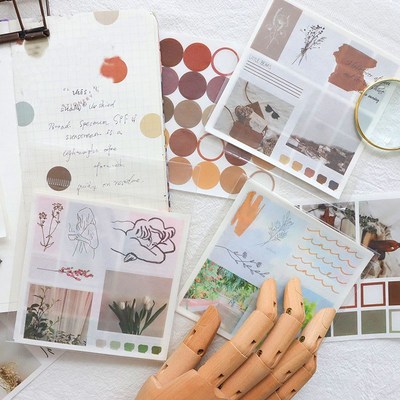 Mohamm Handbook Series Kawaii Cute Sticker Custom Stickers