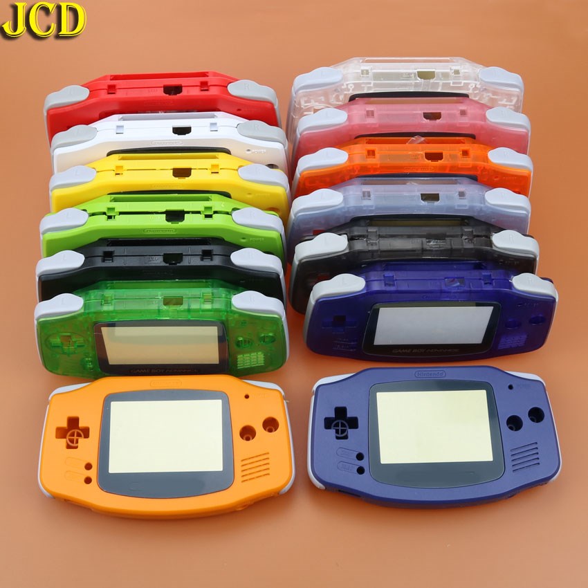 JCD 1pcs Plastic Shell cover for GBA Console Housing Shell