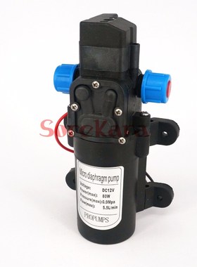 DC 12/24V 80W Micro Electric Diaphragm Water Pump Self-primi