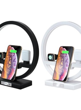3 IN 1 QI Wireless Fast Charger Dock for iPhone 11 Pro Max