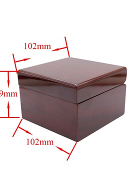 CARLYWET Wholesale Fashion Luxury Wood Watch Box Jewelry St