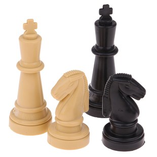 32 pcs/lot 2'' Plastic Chess Pieces Only Board Game Checker