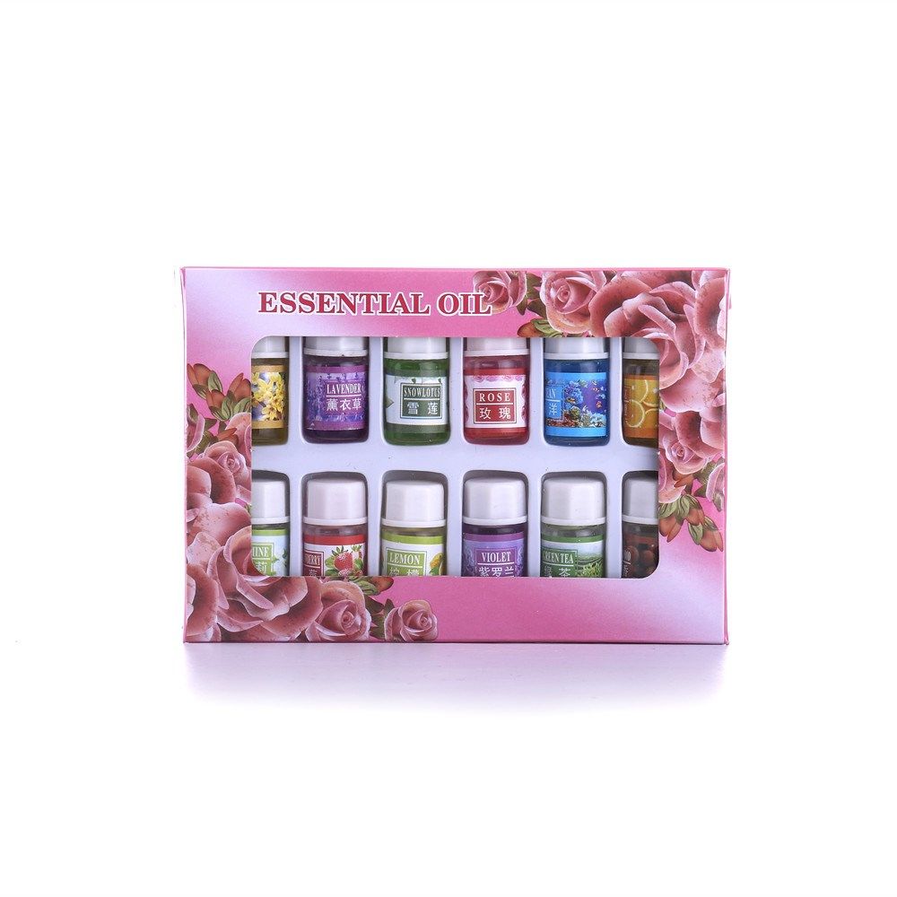 essential  12 flavors of essential s are in a box for humidi