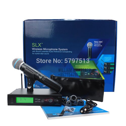 Best Selling SLX4 SLX24/BETA58 SLX24/S'M58 Wireless HF Micro