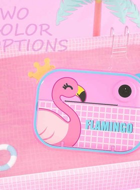 DIY Instant Print Camera Kids Flamingo Thermal Printer Came