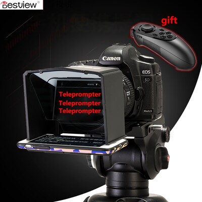 Bestview Smartphone Teleprompter for Canon Nikon Sony Camer