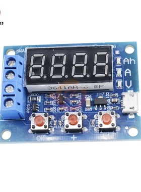 12V Lead-acid Battery Capacity Tester LED Digital 18650 Lith