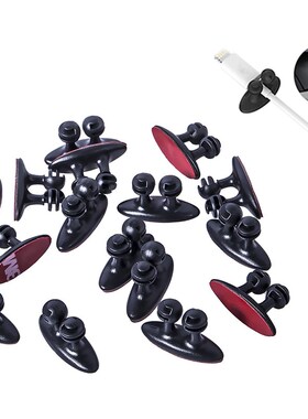 10Pcs Car Wire Cable Holder Multifunctional Tie  Fixer Organ