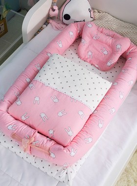 2019 Cotton Baby Nest Bed Cradle Cot Travel Crib Bed For Ne