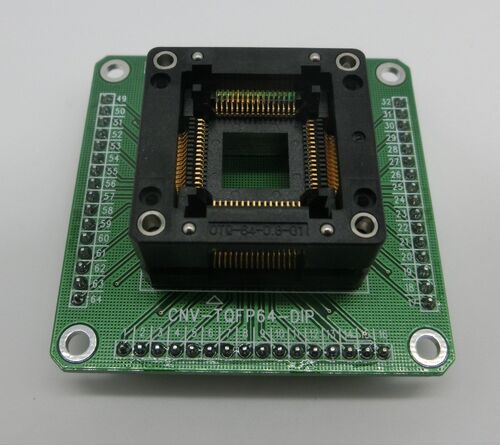 OTQ-64-0.8-01 QFP64 TO TQFP64 DIP32 HC05 HC08 QFP64 programm