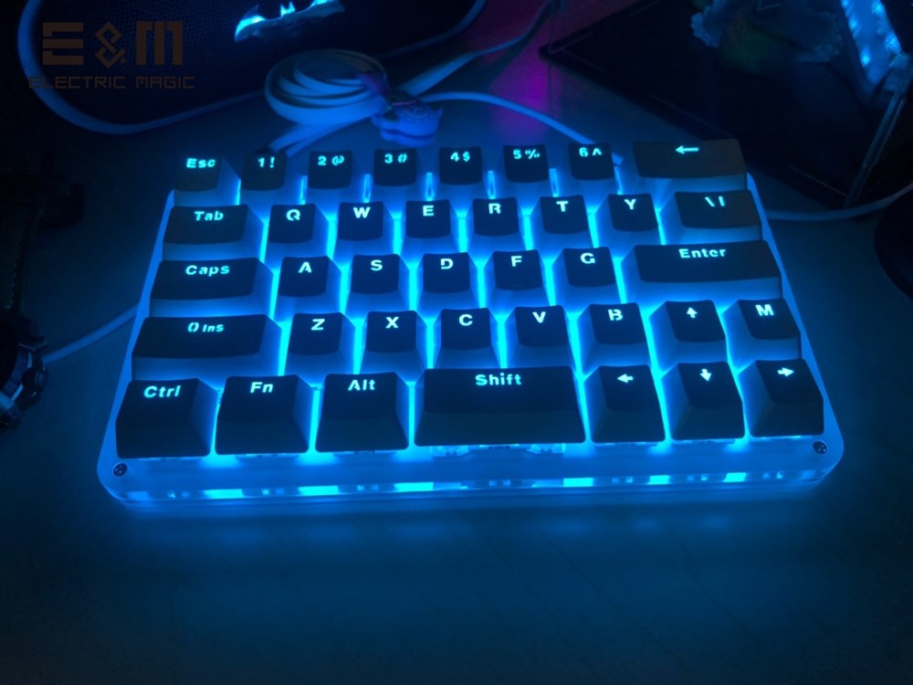 40 Keys 24 Macro Programmable LED RGB Backlight Single Left