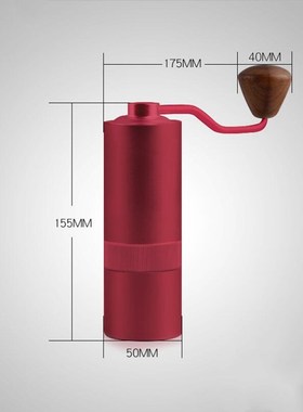 Manual Coffee Grinder,Burr Grinder Portable Hand Crank Bean