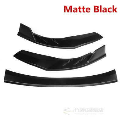 New Car Front Bumper Splitter Lip Spoiler Diffuser Protectio