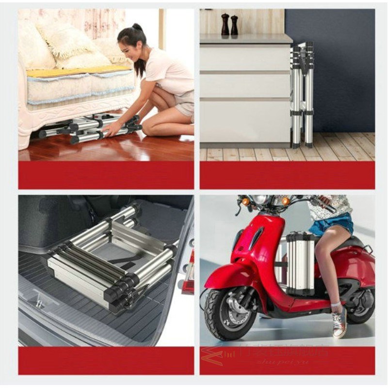 2.0M multifunctional folding household herringbone ladder al