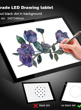 Upgraded Drawing Tablet LED Light Box A4 Graphic Writing Dig