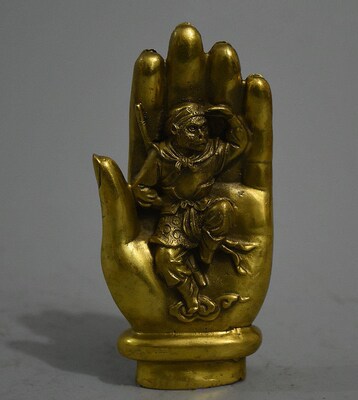 China Brass Famous Journey West Sun Wukong Monkey King God
