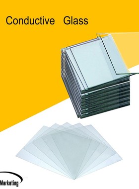 100x100x1.1MM ITO Indium Tin Oxide Conductive Coated Glass f