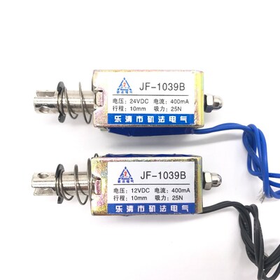 Pull Type JF-1039B DC 6V 12V 24V Linear Solenoid Electromagn