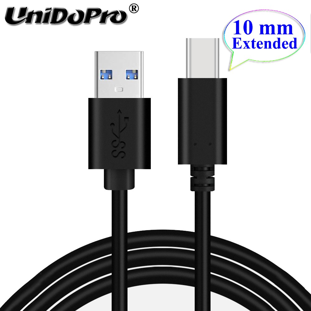 10mm Extended Long Tip USB C Type C Fast Charger Cable for
