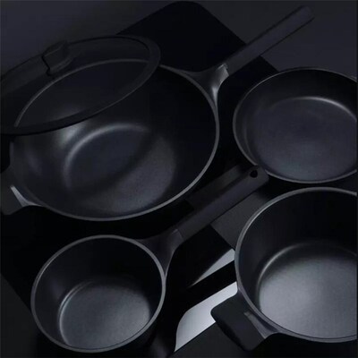 Huohou NonStick Super Platinum Frying Pan Wok Stockpot Milk