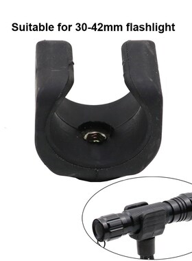 Big size  Shaped Flashlight  Mount Clamp  Tripod Monopod Fis