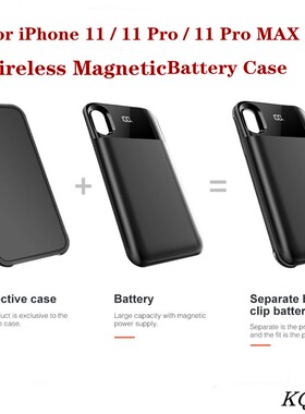 KQJYS Battery Charger Case For iPhone 11 11 Pro Back Cover