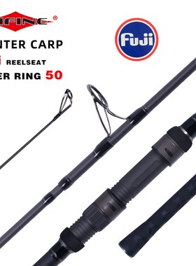 HUNTER Carp Fishing Rod T800 Carbon Fiber Fuji Spinning Pesc