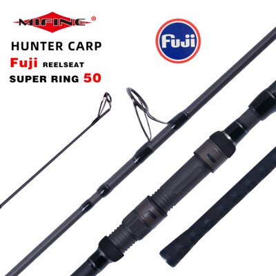 HUNTER Carp Fishing Rod T800 Carbon Fiber Fuji Spinning Pesc