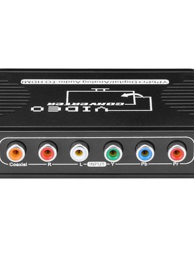 component to HDMI converter cable Ypbpr+Digital coaxial audi