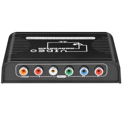component to HDMI converter cable Ypbpr+Digital coaxial audi