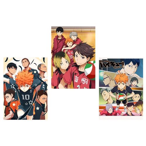 Vintage Japanese Anime Haikyuu!! Retro Poster Kraft Paper H