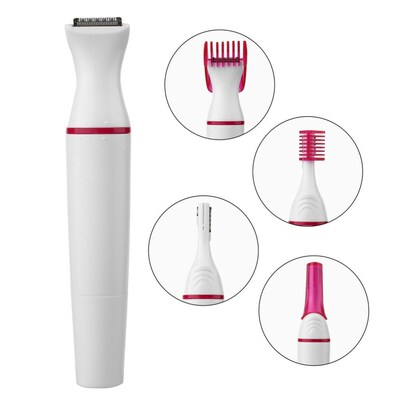 Pro 5 in 1 Electric Hair Shaver Painless Trimmer For Eyebrow