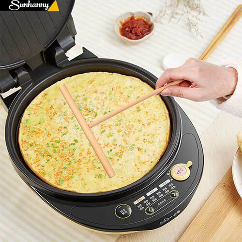 Sunhanny Crepe Maker Pancake Batter Wooden Spreader  Home Ki
