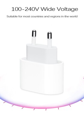 1;1 Original 18W PD Fast Charger for Apple iPhone 11 Pro 8