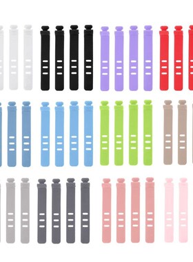 4PCS Silicone Data Wire Cable Organizer Tie Phones Cable Win