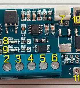 2/3/4-wire 4A Fan Temperature Control governor PWM Thermosta