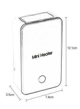 Mini Heater Fan Portable Desktop Desk Winter Warm Space Elec