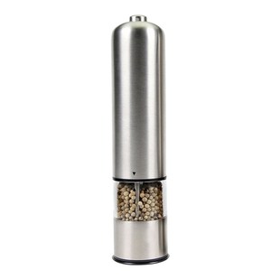 Electric Salt and Pepper Grinder Set Shaker Mills Adjustable