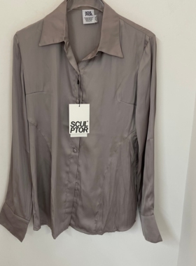 SCULPTOR 22春夏新款透气性感个性日常通勤衬衫韩国代购