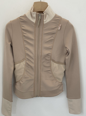 SCULPTORT wice林娜琏同款运动衫美式女款短外套