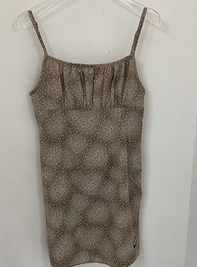 SCULPTOR性感吊带连衣裙女INS爆款甜美可爱碎花包臀短裙官方正品