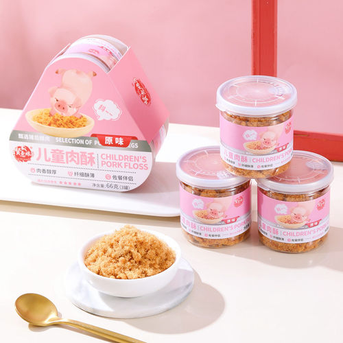 贤惠娘子儿童肉酥海苔芝麻肉酥