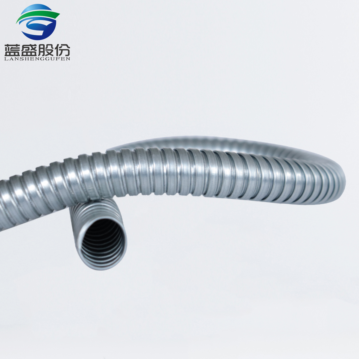 蓝盛双扣热镀锌金属电缆线管